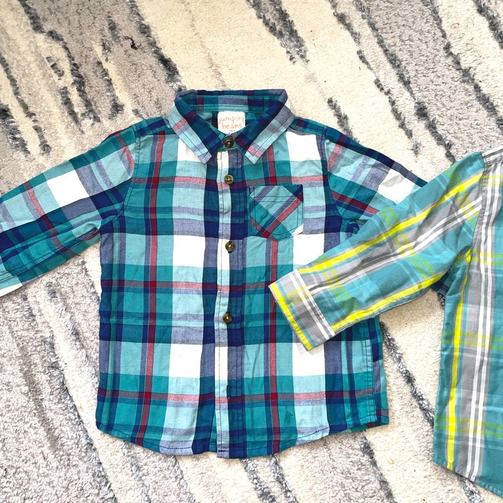 Boys button up shirt